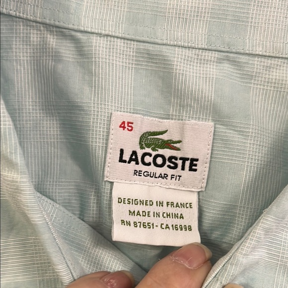 Men's Light Blue Short Sleeve Shirt - Picture 2 of 5